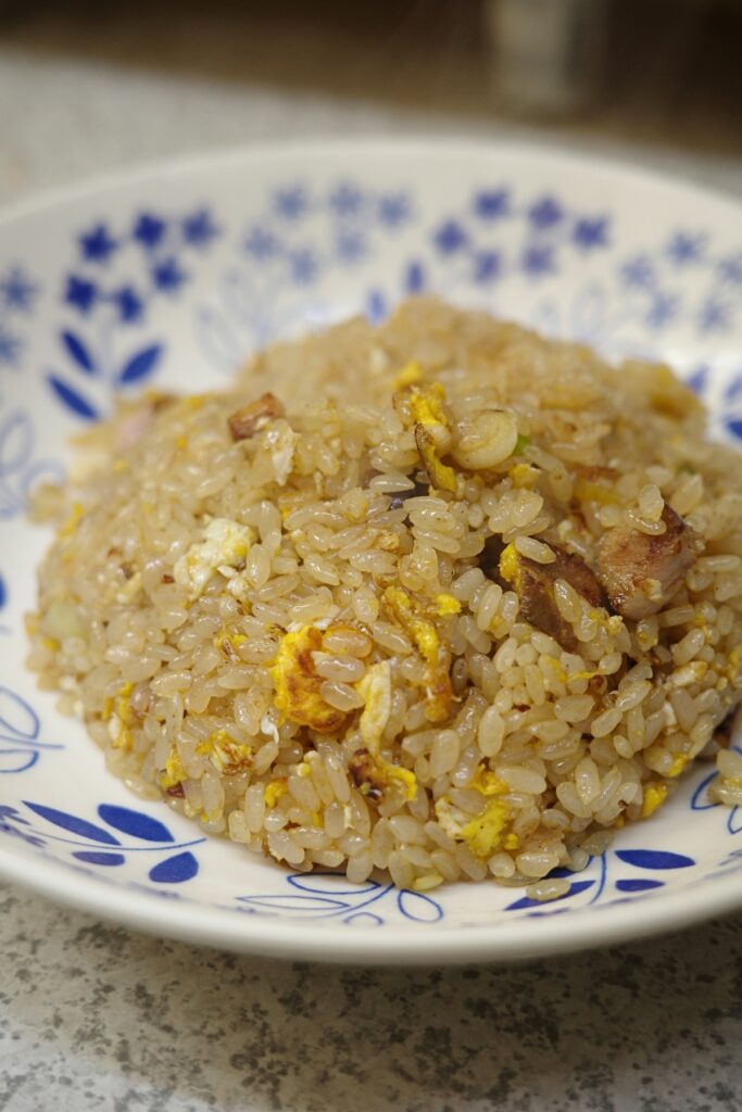 名古屋市中川区のタクちゃんラーメンのチャーハン、シンプルで香ばしい昔ながらの味